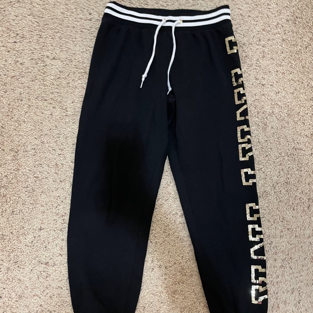 Pink Victoria’s Secret jogger sweatpants